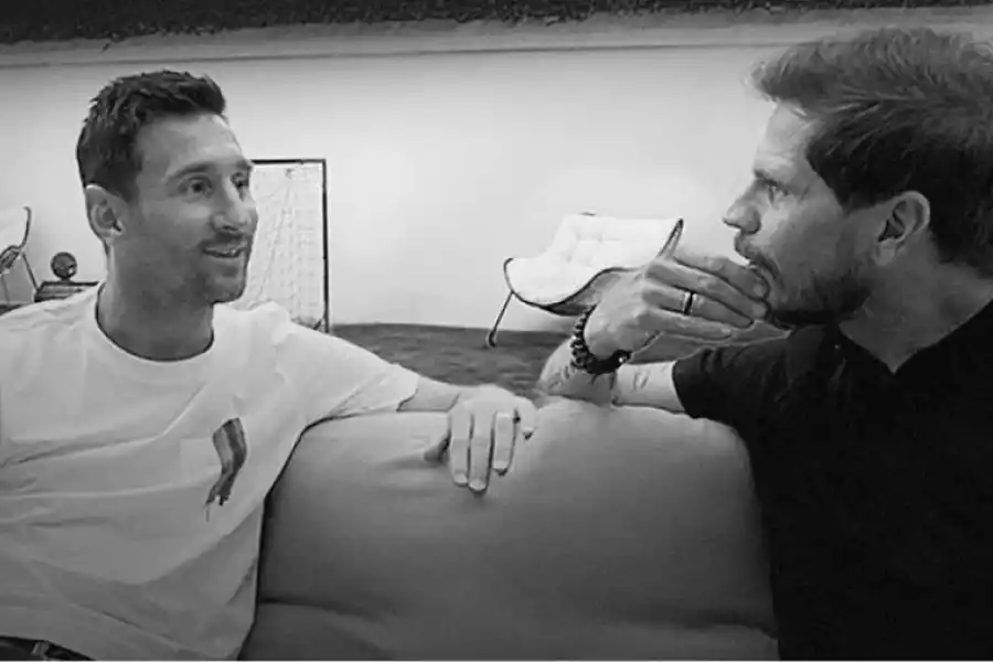 Messi en el documental 