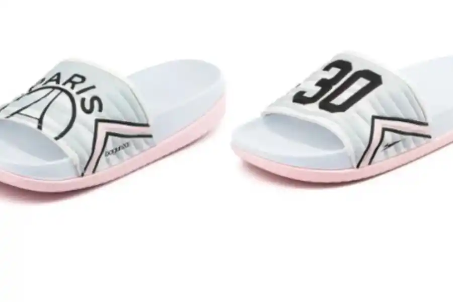 El modelo de ojotas para Antonella