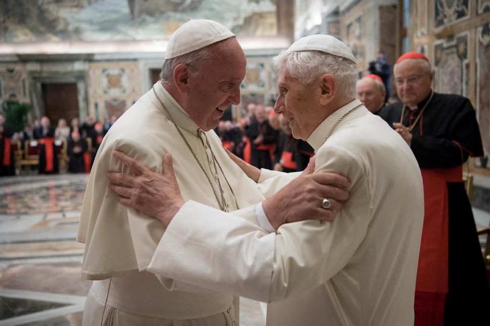 VÍNCULOS. Los dos Papas han fortalecido su relación, aseguran ambos. reuters 