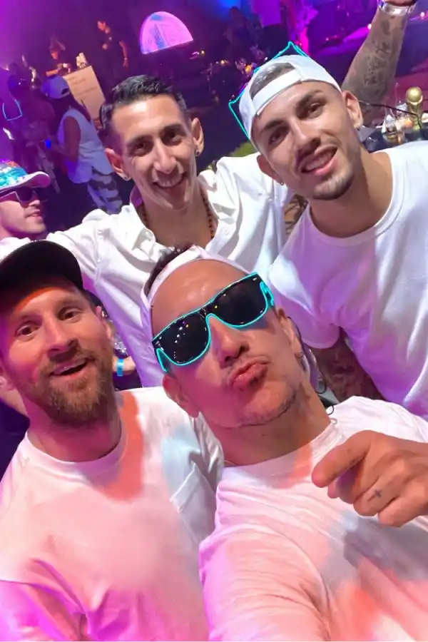 Cómo fue la súper fiesta que hizo Messi en un lujoso hotel de Rosario