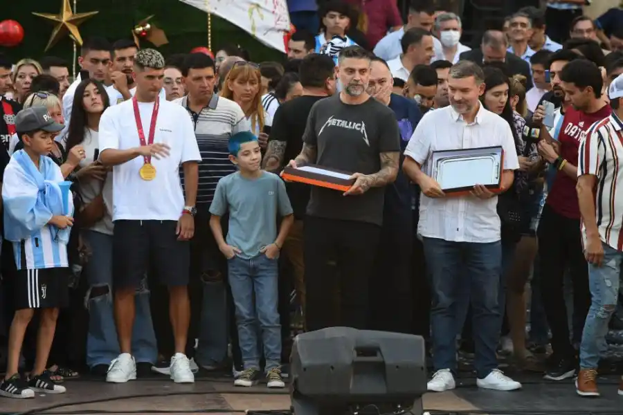 AGRADECIMIENTO. Palacios destacó el apoyo y el cariño que siempre recibió de su provincia. 