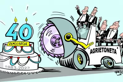 “Agrietonetas” en el cumple 40 de la democracia