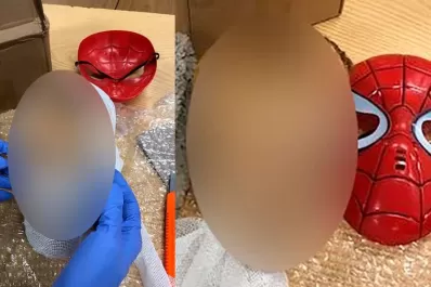 Macabro hallazgo en el correo: encuentran la cabeza momificada de un nene en un paquete