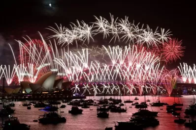 Video: Así recibió el Año Nuevo parte del planeta