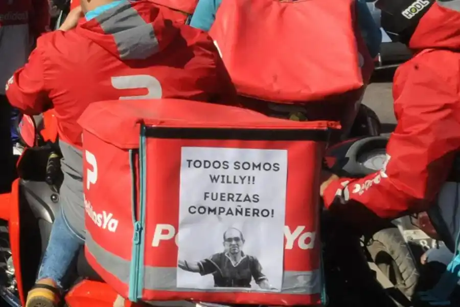 MOVILIZANTE. Los cadetes realizaron varias protestas por el crimen de su compañero 