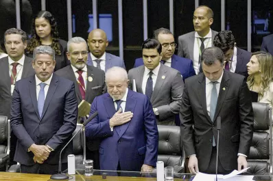 Brasil, polarizado, recibió a Lula como presidente