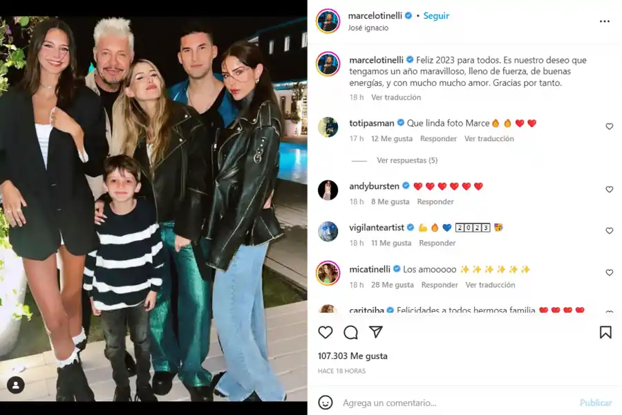 Foto tomada de Instagram: marcelotinelli