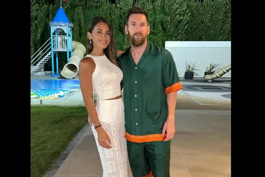 El look de Messi para recibir el Año Nuevo no pasó desapercibido