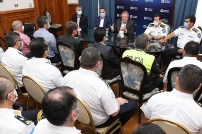 Jaldo le pidió a la plana mayor de la Policía redoblar esfuerzos para prevenir el delito