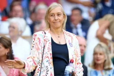 Lucharé con todo lo que tengo”, dijo Martina Navratilova al anunciar que padece cáncer