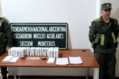 Tucumán: Gendarmería secuestró 150 cajas de psicotrópicos