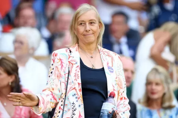 Lucharé con todo lo que tengo”, dijo Martina Navratilova al anunciar que padece cáncer