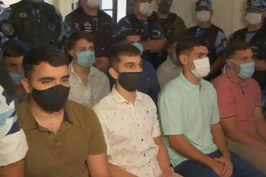 Caso Fernando Báez Sosa: los ocho imputados durante el juicio