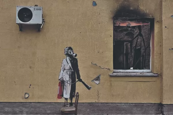 Cuál podría ser la pena para el autor del robo al mural de Banksy