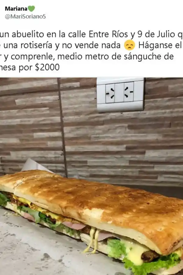 La publicación que desató la fiebre por los sándwiches del 