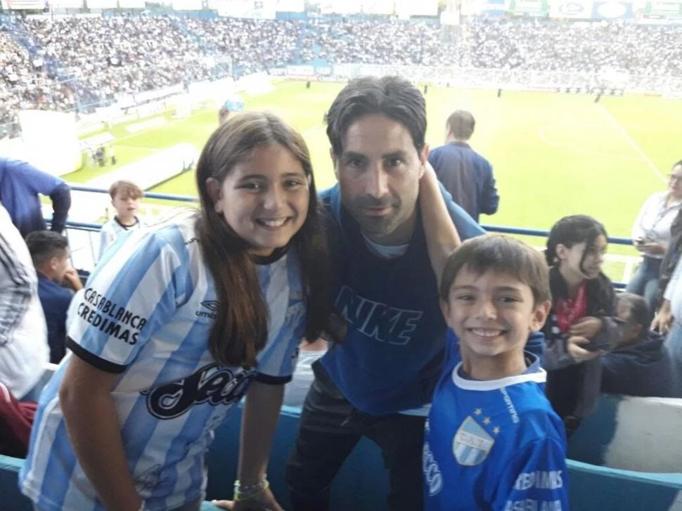 Atlético Tucumán: Agustín pudo festejar su cumpleaños con sus ídolos