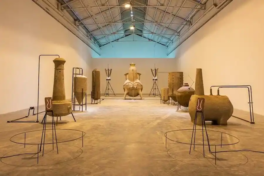 INSTALACIÓN. Búsquedas y transición son la nueva etapa de la obra. 