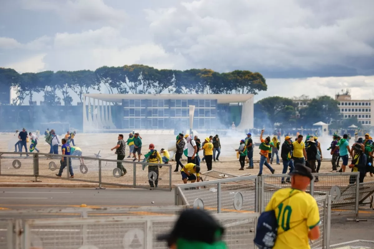 Manifestación en Brasilia. REUTERS