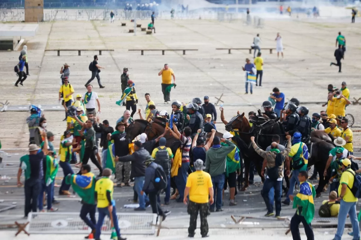 Incidentes en Brasil. REUTERS