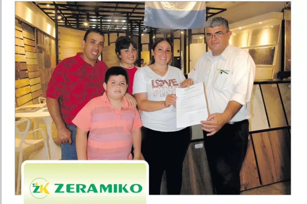 Romina Lucena obtuvo una orden de compra de $ 22.000 en Zeramiko