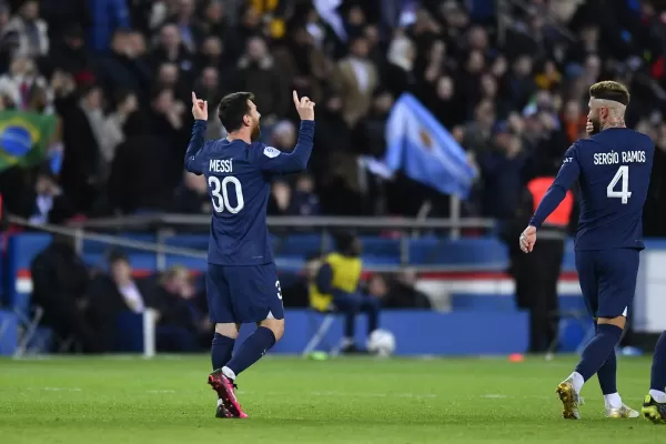 Con un gol de Messi, el PSG derrotó al Angers