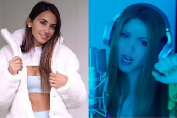 Antonela Roccuzzo expresó su apoyo a Shakira tras el estreno de su tema con Bizarrap