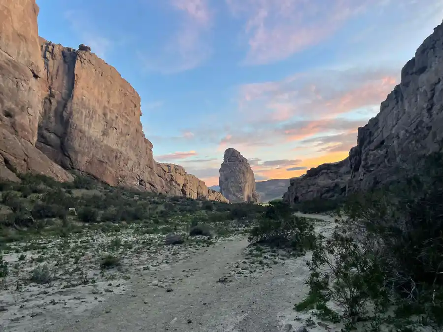 Piedra Parada, Chubut. Un lugar ideal para desconectarse de la rutina.