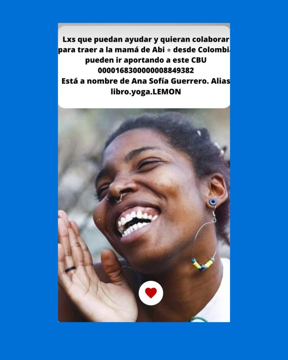 Iniciaron una campaña solidaria por una joven colombiana que falleció en Tucumán