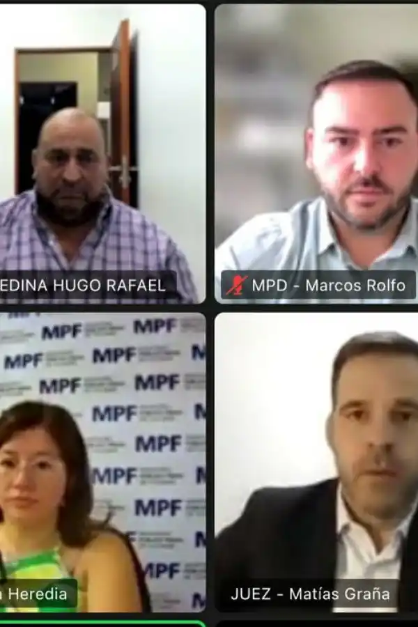 AUDIENCIA. Hugo Medina fue imputado por dispararle a otro conductor.  