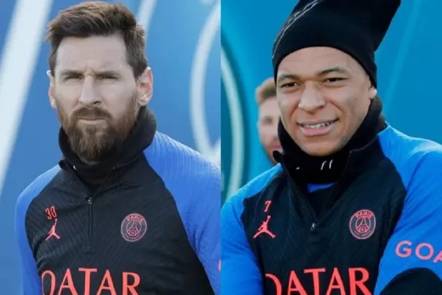 Messi y Mbappé, con un tibio reencuentro en el PSG