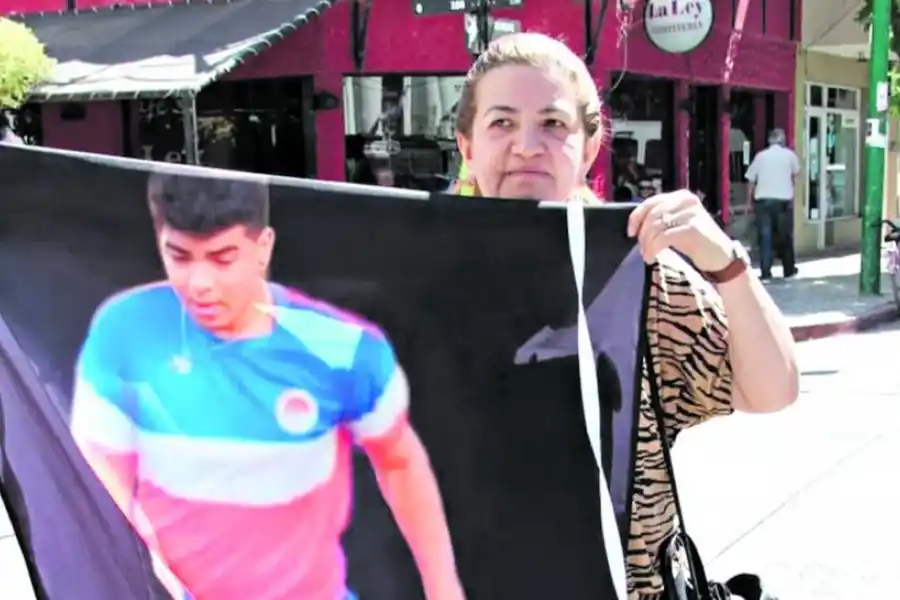 SEÑALADO. Lucas Pertossi fue acusado del robo de una moto.  