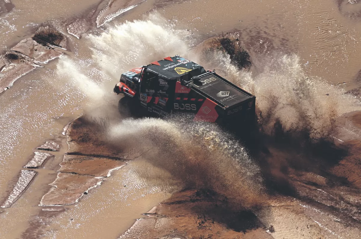 TITANES. Van Kasteren y el show de los camiones.