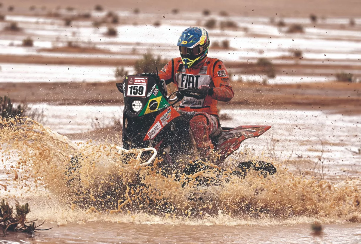 IMPOSIBLE. Por la tormenta se canceló una etapa.