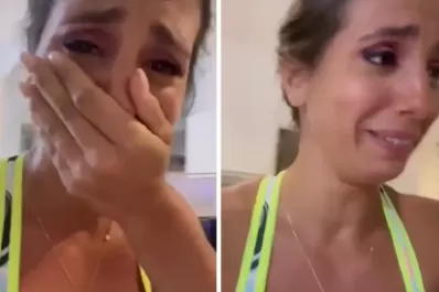 Cinthia Fernández pasó un mal momento en la pileta de su casa: “Es inmundo”