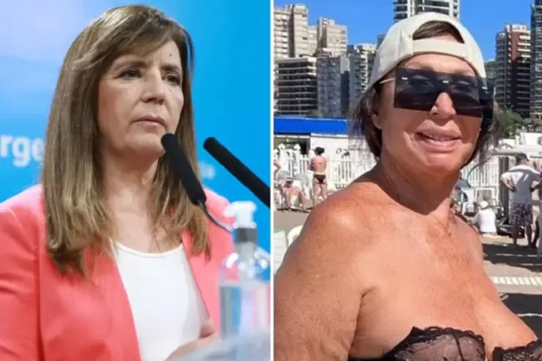 La portavoz de la Presidencia defendió a Moria Casán después de que la criticaran por usar bikini