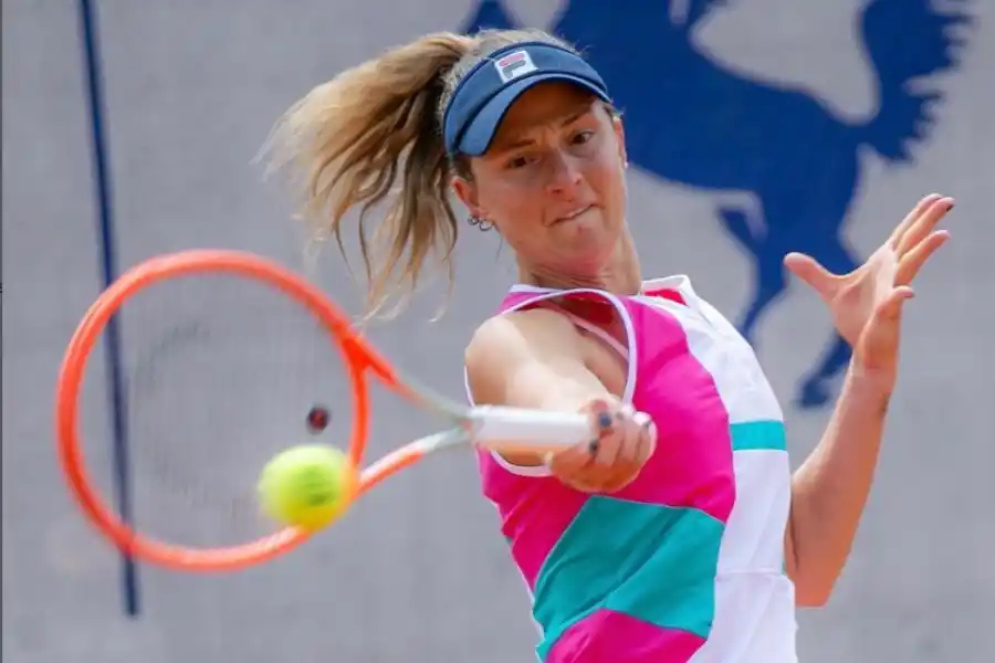 DESAFÍO. Nadia Podoroska será la única representante argentina en el cuadro femenina. Debutará en la madrugada de mañana. 