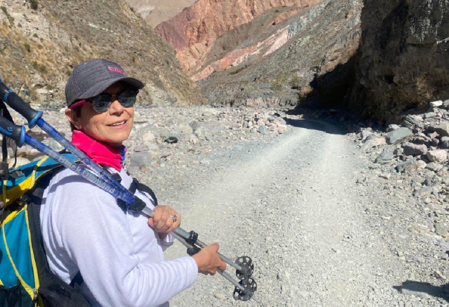 Jannet Sandra Palavecino. Su sueño, como montañista, era ir a Nepal. 