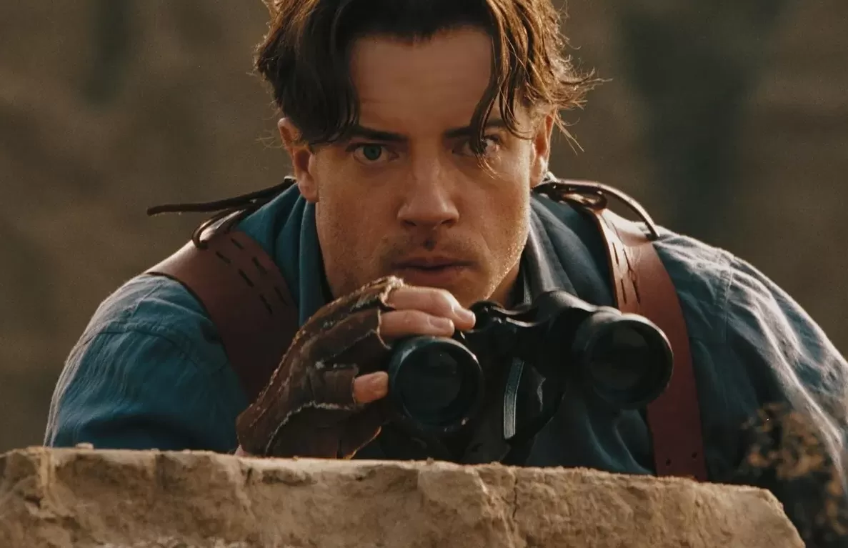 Brendan Fraser en La Momia 