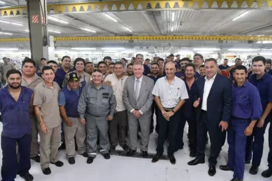 Jaldo, presente en Santista, la empresa en telas que anunció inversiones e incorporará empleo en Tucumán