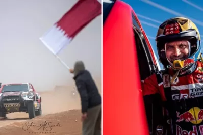 Nasser Al-Attiyah, el piloto qatarí que maneja al ritmo de La cumbia de los trapos