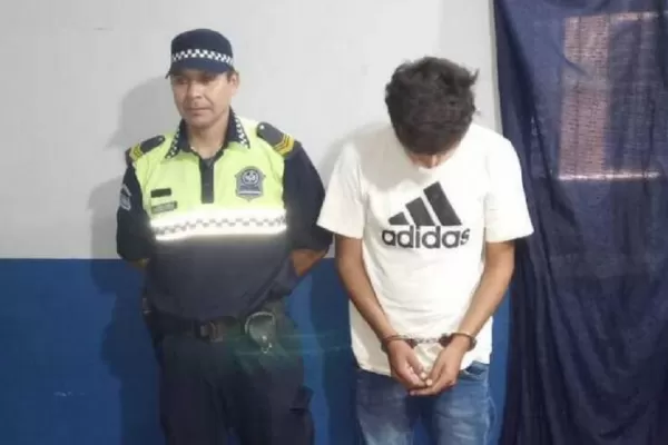 Detuvieron a un hombre que le disparó en la pierna a un joven