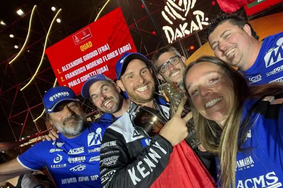 CÓMODO. Alexandre Giroud dominó con comodidad la categoría de los Quads.