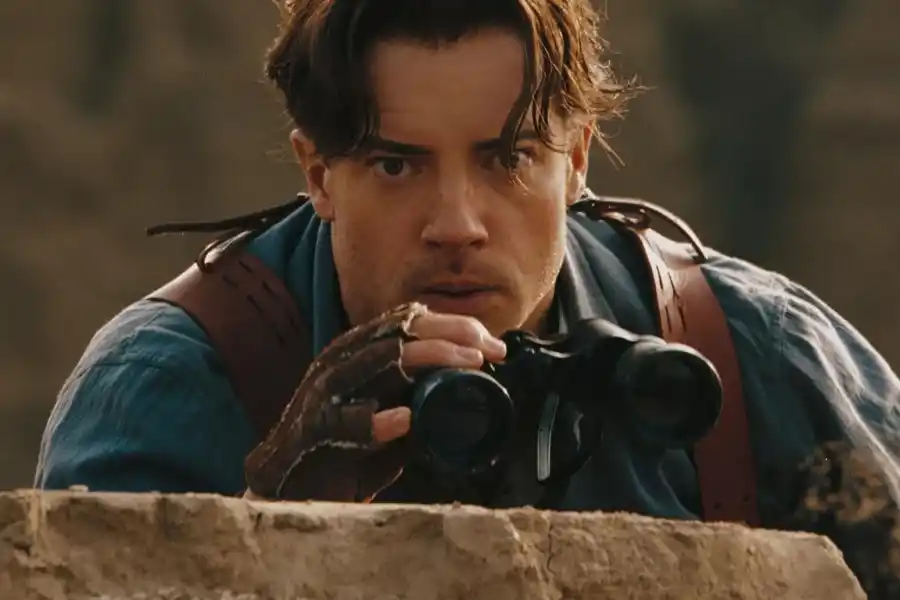 Brendan Fraser en La Momia 