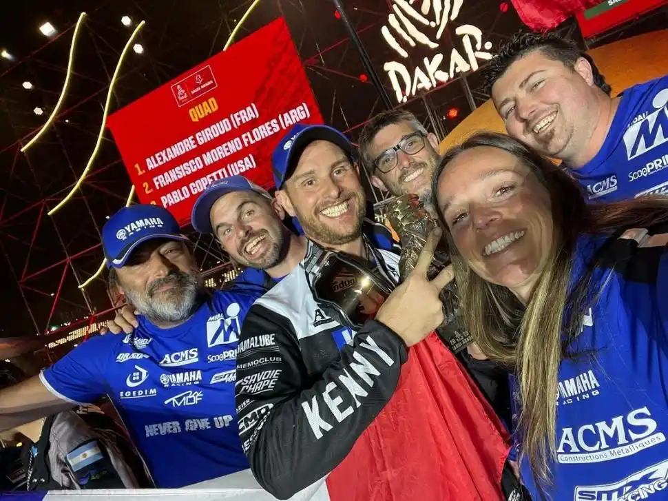 CÓMODO. Alexandre Giroud dominó con comodidad la categoría de los Quads.