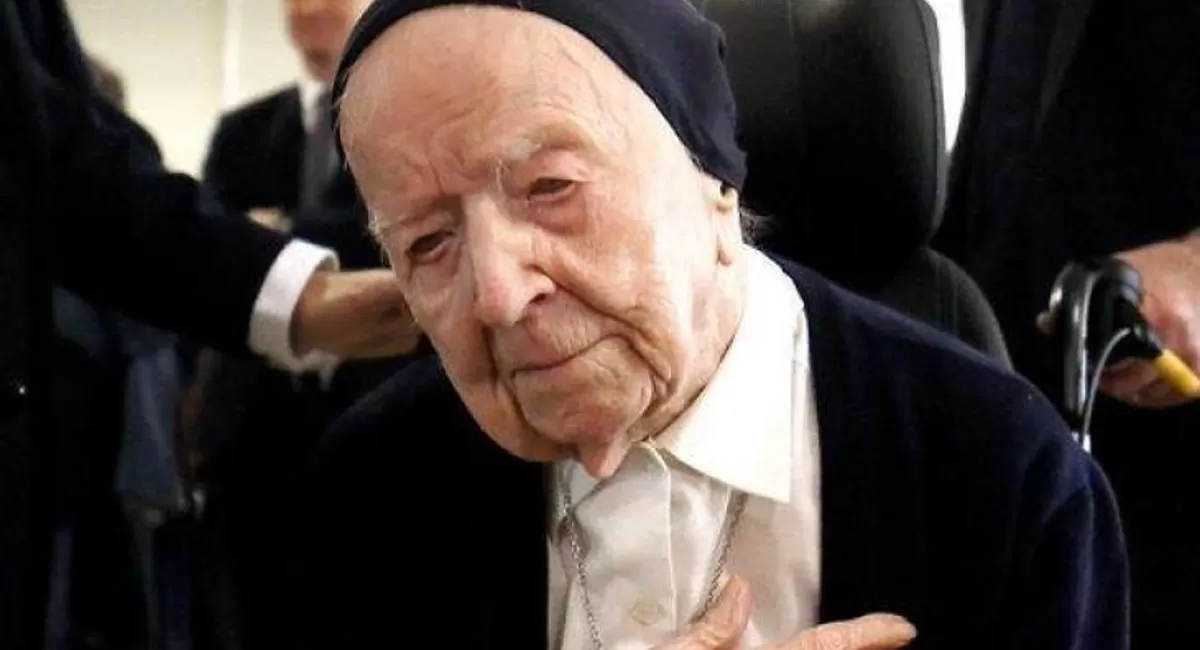 MURIÓ LA MUJER MÁS LONGEVA DEL MUNDO. Sor André tenía 118 años.