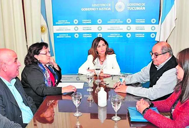 EN DIÁLOGO. En dos semanas, la ministra de Gobierno, Carolina Vargas Aignasse, recibirá a los sindicalistas. comunicación pública