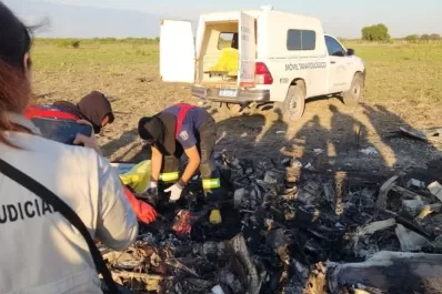 Robaron una avioneta, se quedaron sin nafta y murieron al estrellarse en Chaco