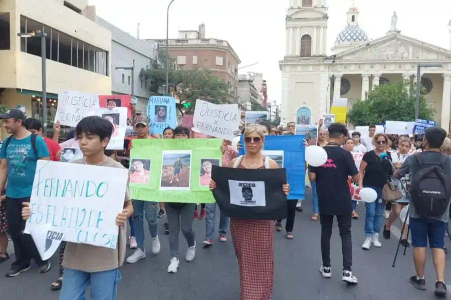 En Tucumán marcharon para pedir justicia por Fernando Báez Sosa