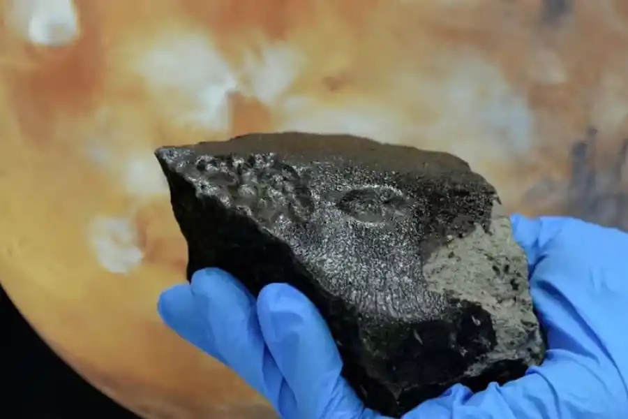 Un misterioso meteorito que cayó en la Tierra podría confirmar que hubo vida en Marte