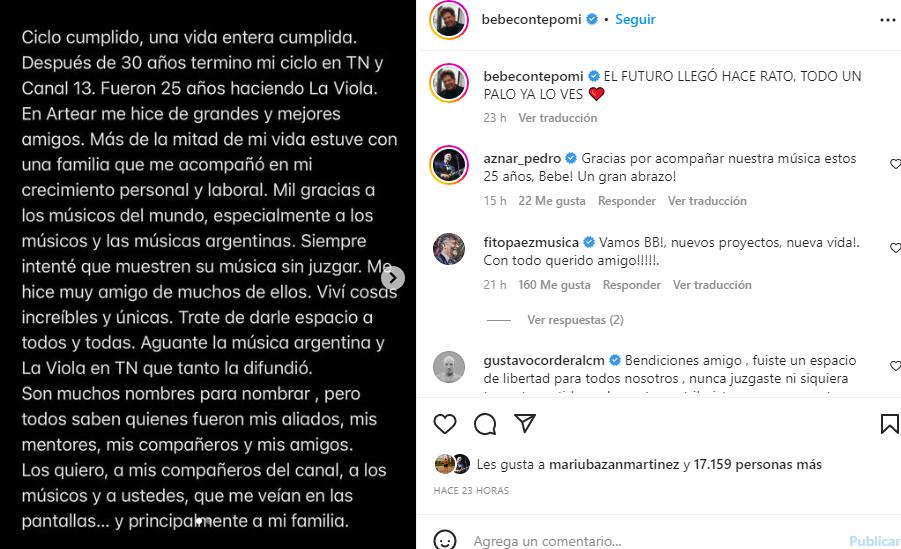 Despedida de Bebe Contepomi